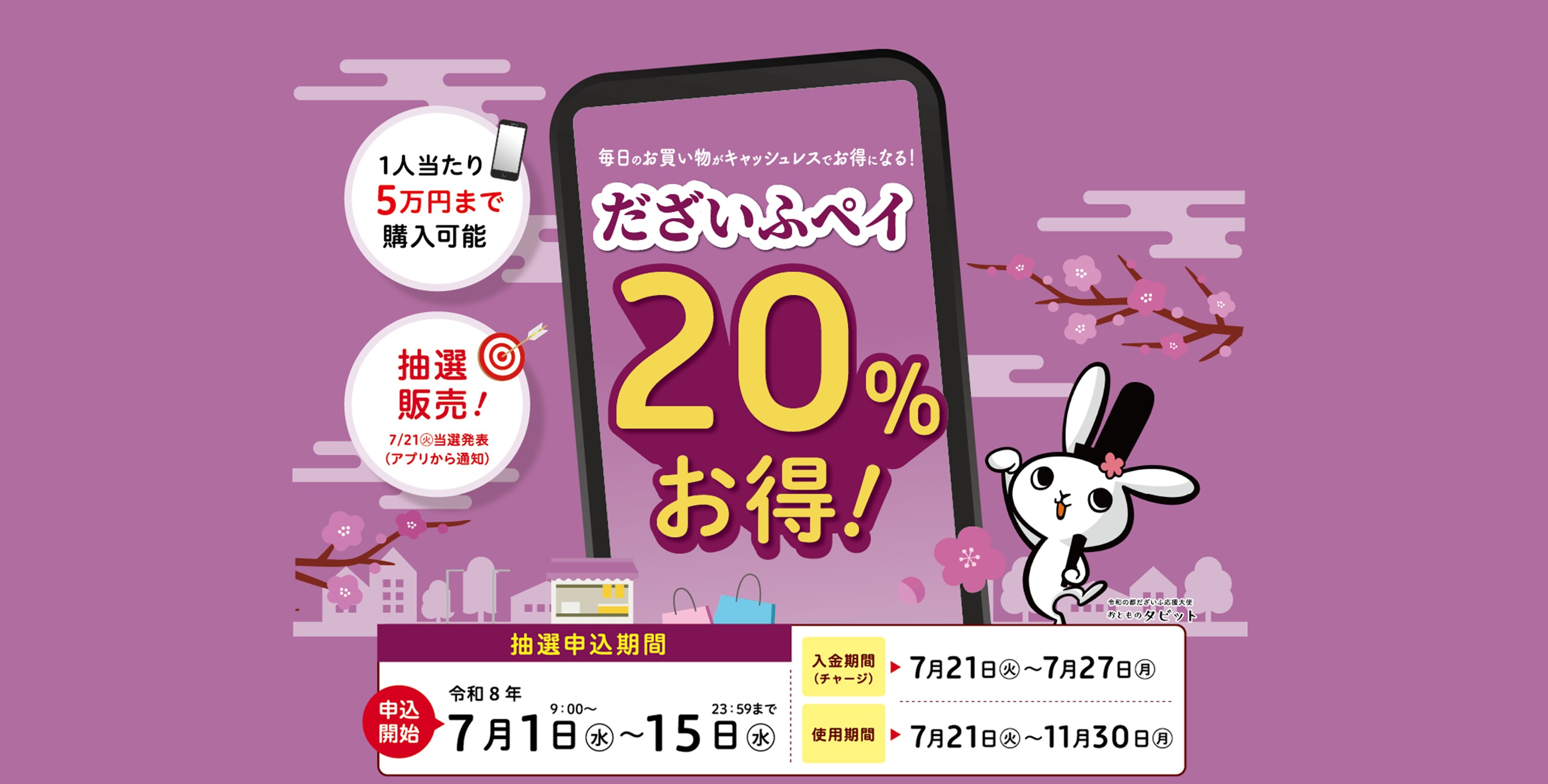 だざいふ得とく商品券_だざいふペイ